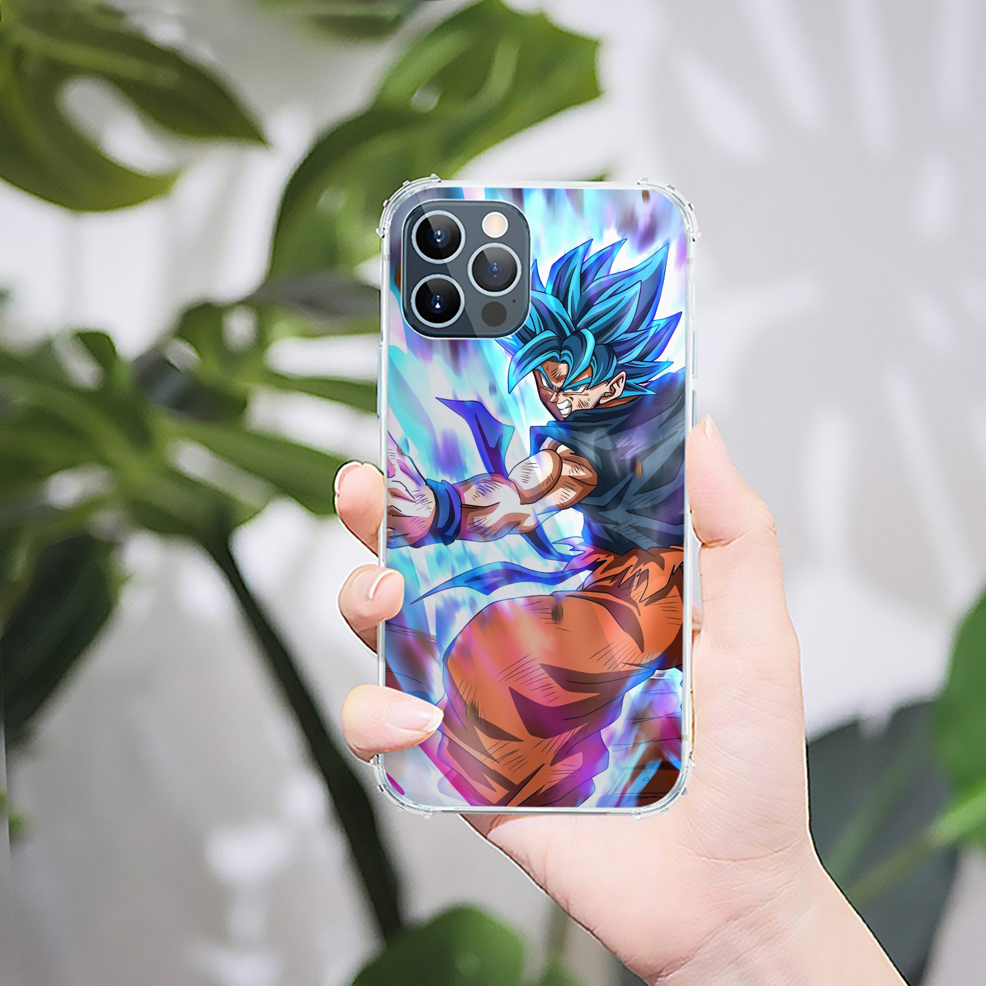 （画像用） ドラゴンボール DRAGON BALL 【iPhone 12シリーズ対応】透明スマホケース（クリアソフトケース）